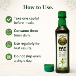 Vrsh Ayurveda Herbal Fat Reducer Juice Boost Metabolism Detox Body Naturally